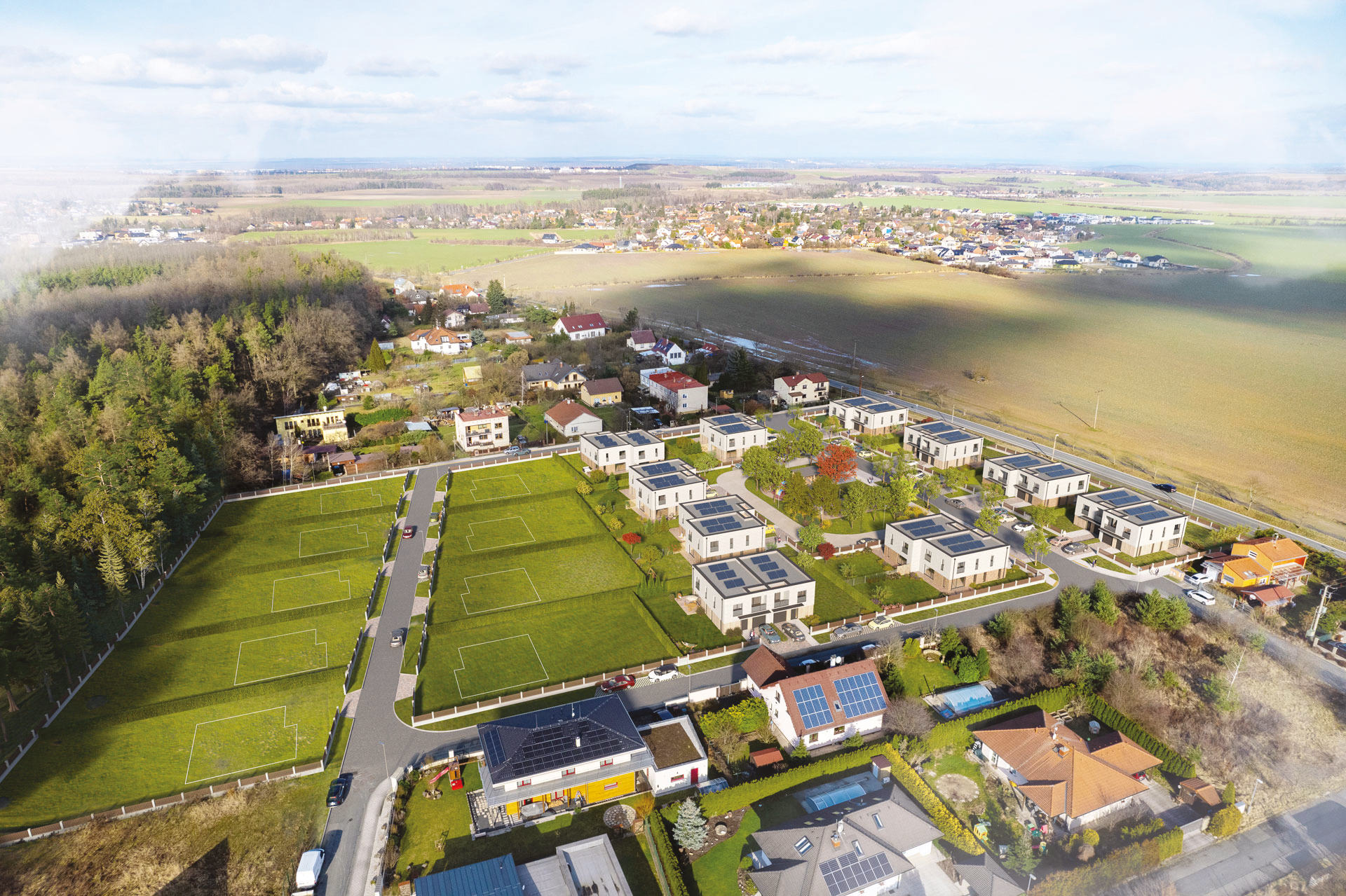 Vilapark Úvaly Zálesí